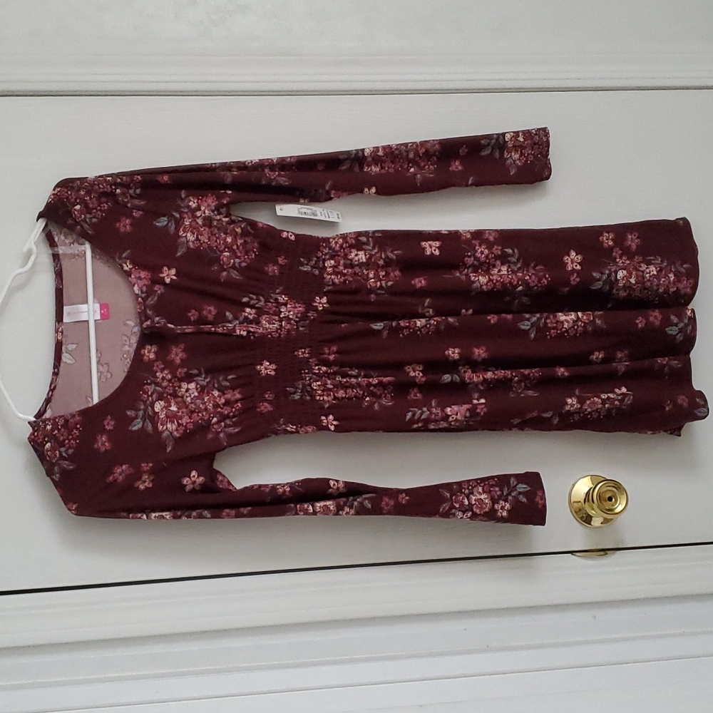 Square neck dress
